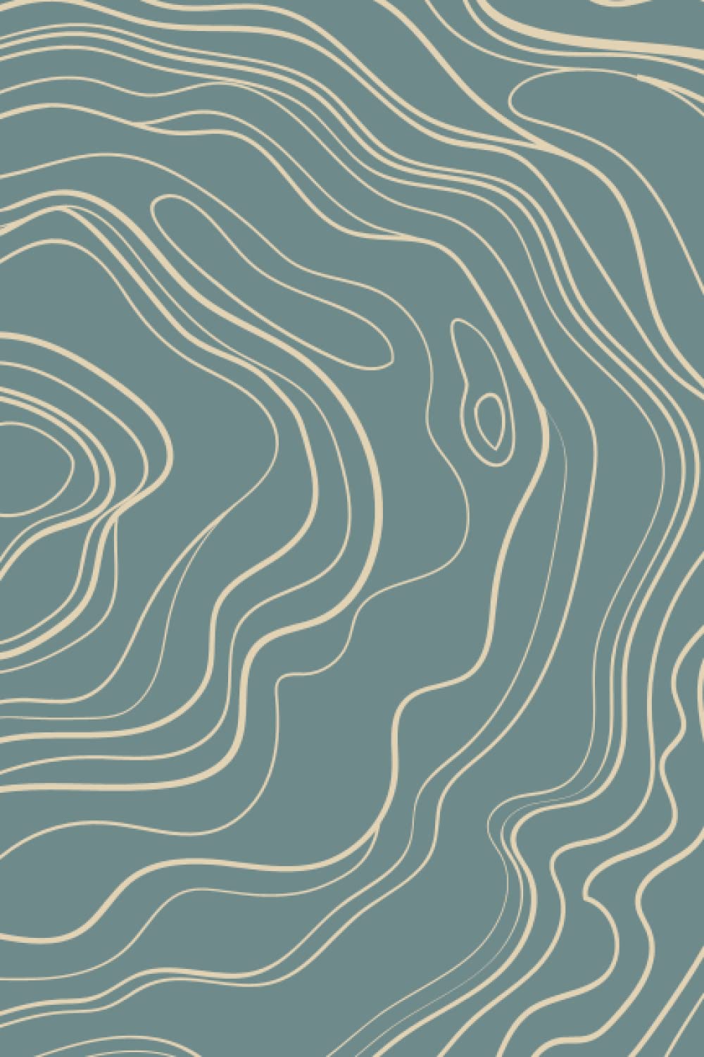 10 pages 6 x 9 lined Journal for Writing, Diary, Notebook (Baby Blue abstract wavy lines): Blue Topography Pattern baixar o livro de graça