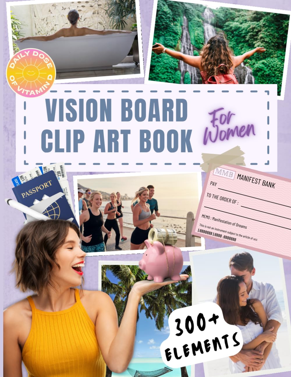 Vision Board Clip Art for Women: 300+ Vision Board Supplies: Inspirational Pictures, Quotes & Words for Women to Manifest Their Dream Life | Perfect... Setting (Vision Board Supplies Magazines) baixar livro de graça