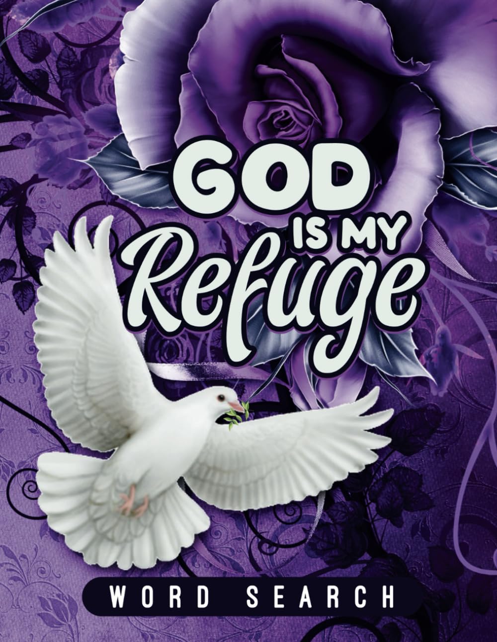 God Is My Refuge: Word Search Activity Book For Adults 100 pages With Solutions excellent Stocking Stuffers & Holiday Gifts including Friends & Family baixar o livro de graça