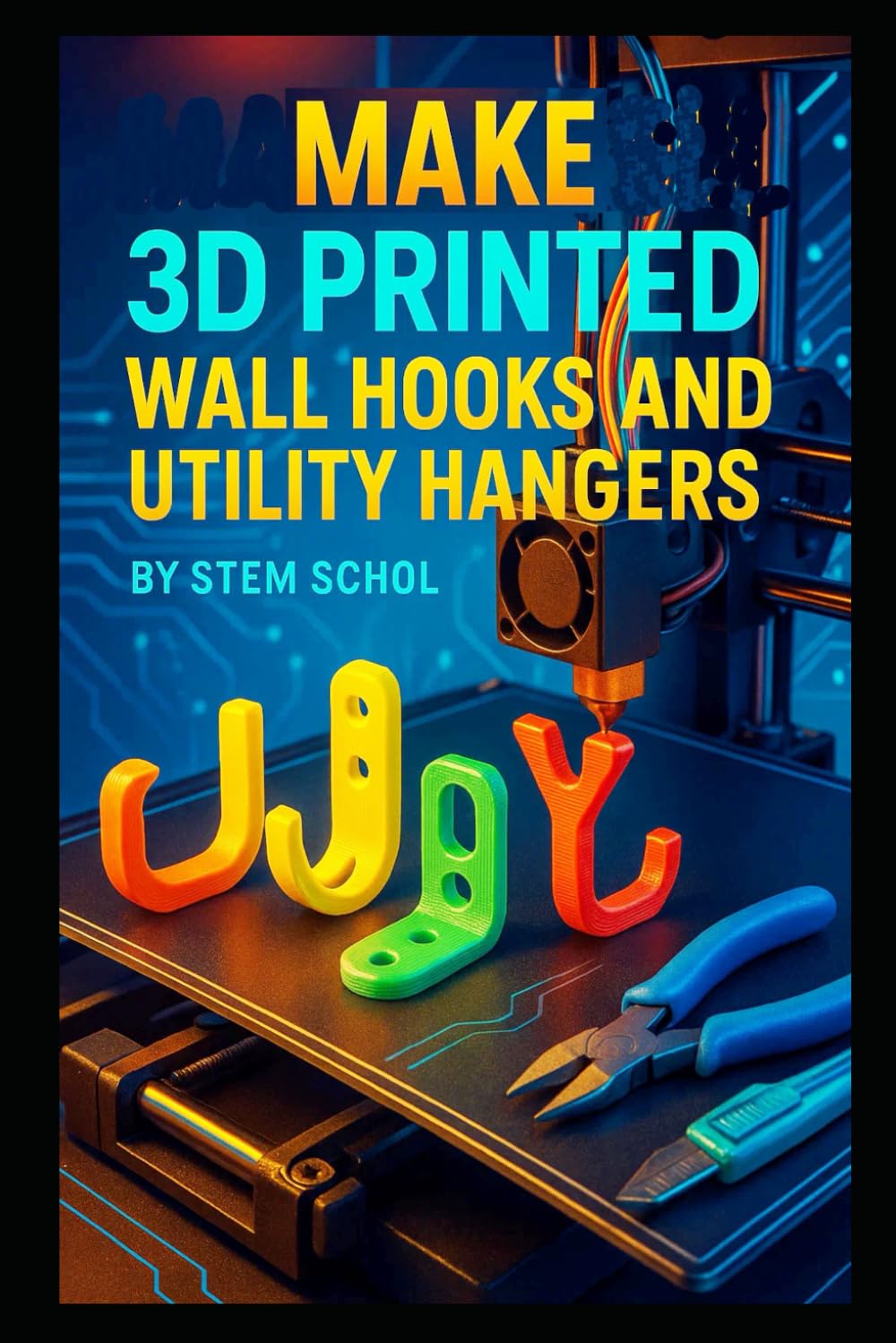 ler totalmente Make 3D Printed Wall Hooks and Utility Hangers: Design Stylish and Functional Home & Office Storage Solutions