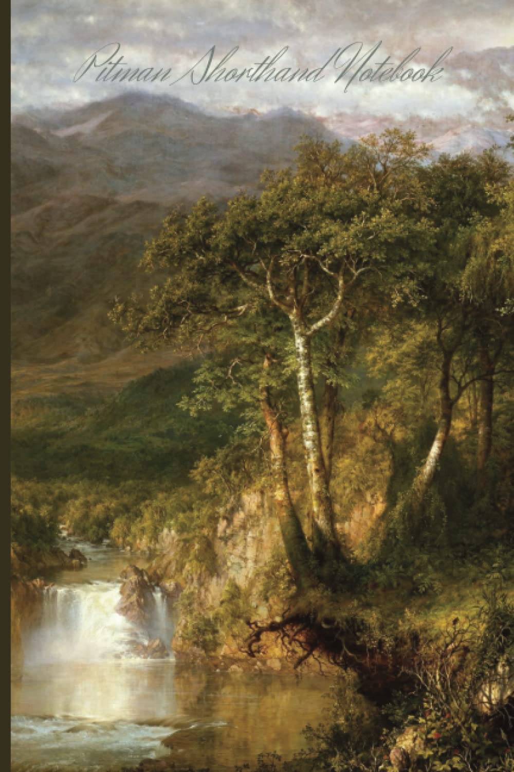ler totalmente Pitman Shorthand Notebook | Classical Art Scenic Landscape | Steno Journal: Law Student Gifts for Women