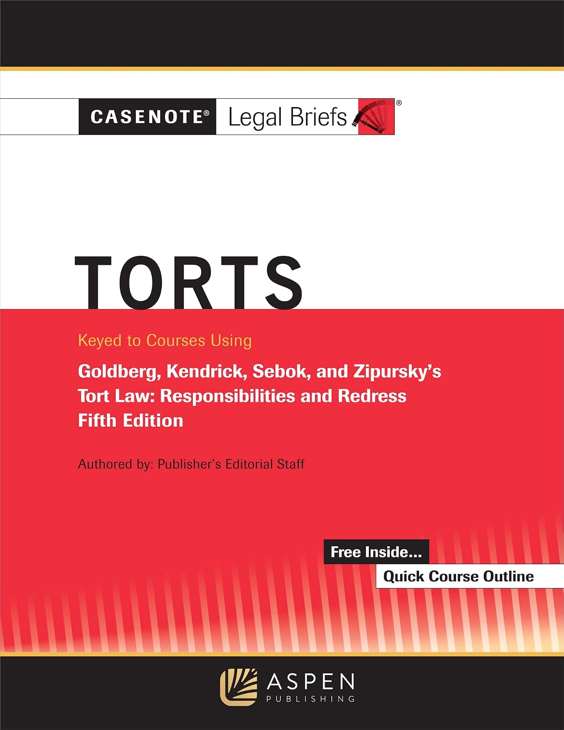 Casenote Legal Briefs for Torts, Keyed to Goldberg, Sebok, and Zipursky (Casenote Legal Briefs Series) (English Edition) baixar livro de graça