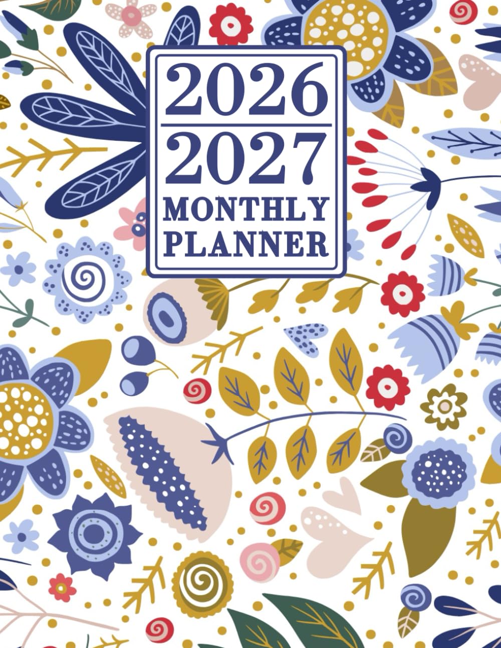 ler totalmente 2026-2027 Monthly Planner: Two-Year (January to December) with Holidays and Inspirational Quotes