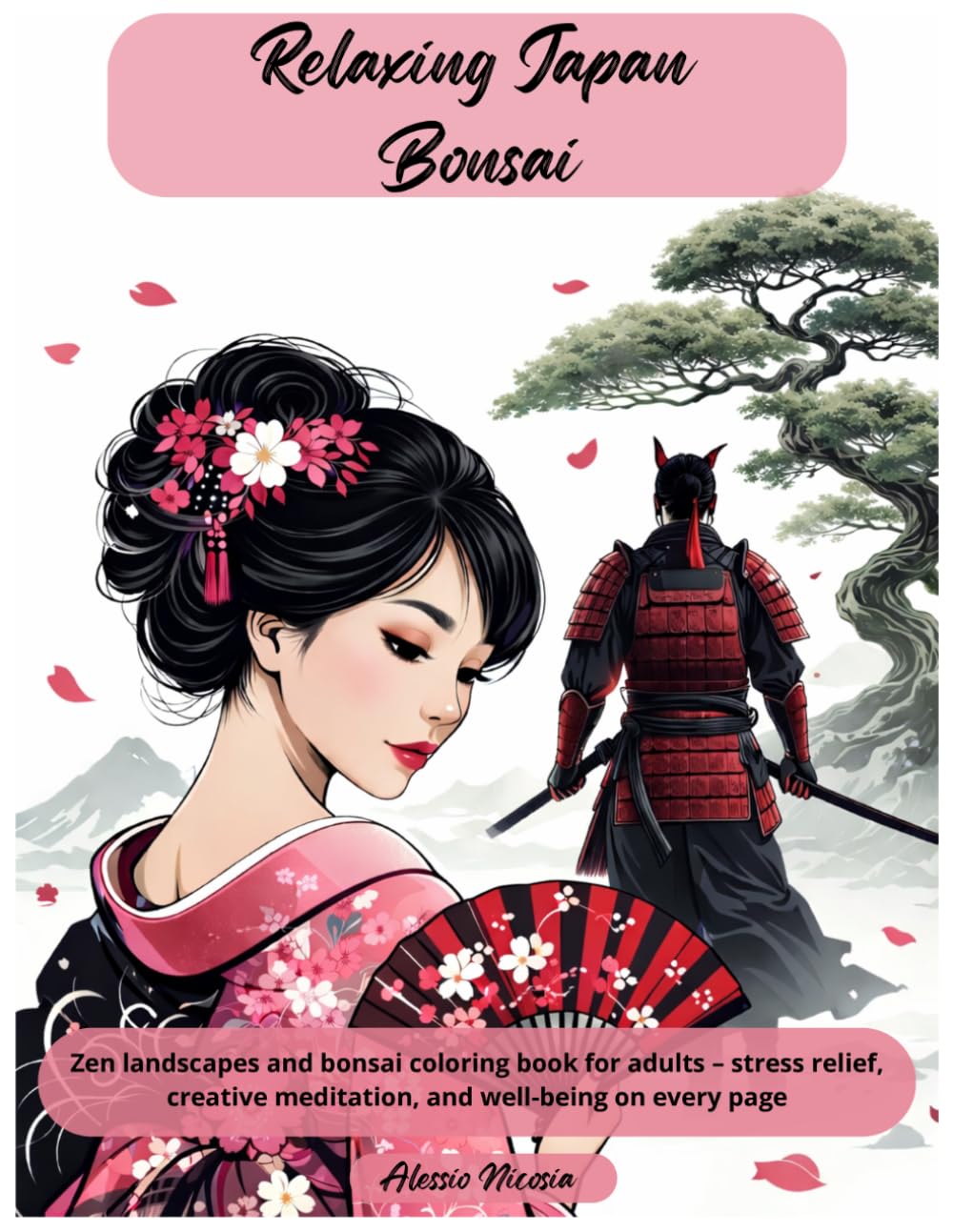 Relaxing Japan - Bonsai: Zen landscapes and bonsai coloring book for adults – stress relief, creative meditation, and well-being on every page (Adult Coloring Books 2026 collection) baixar o livro de graça