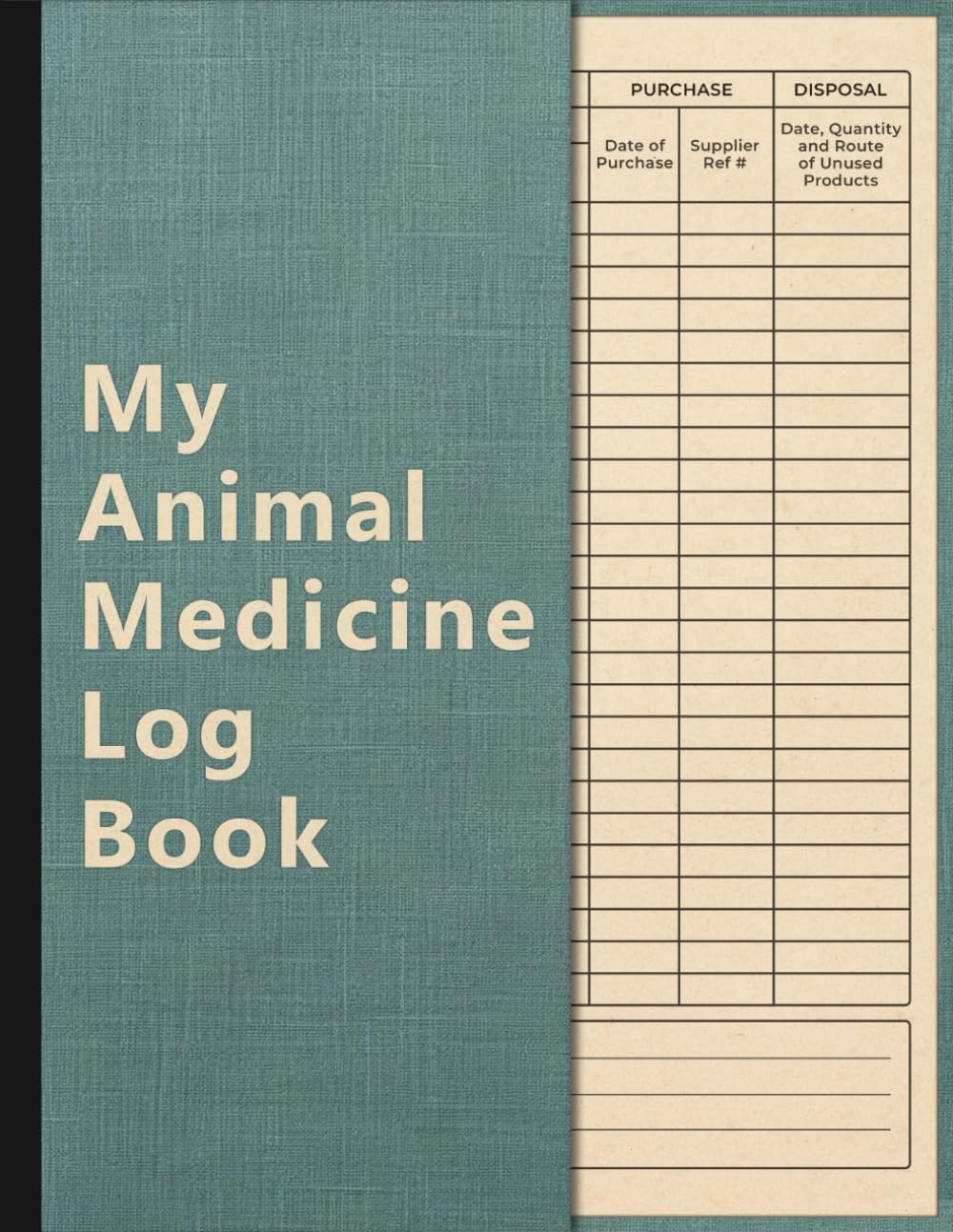 My Animal Medicine Log Book: Keep Record of All Farm Animal Medicines and Treatments Used baixar o livro de graça