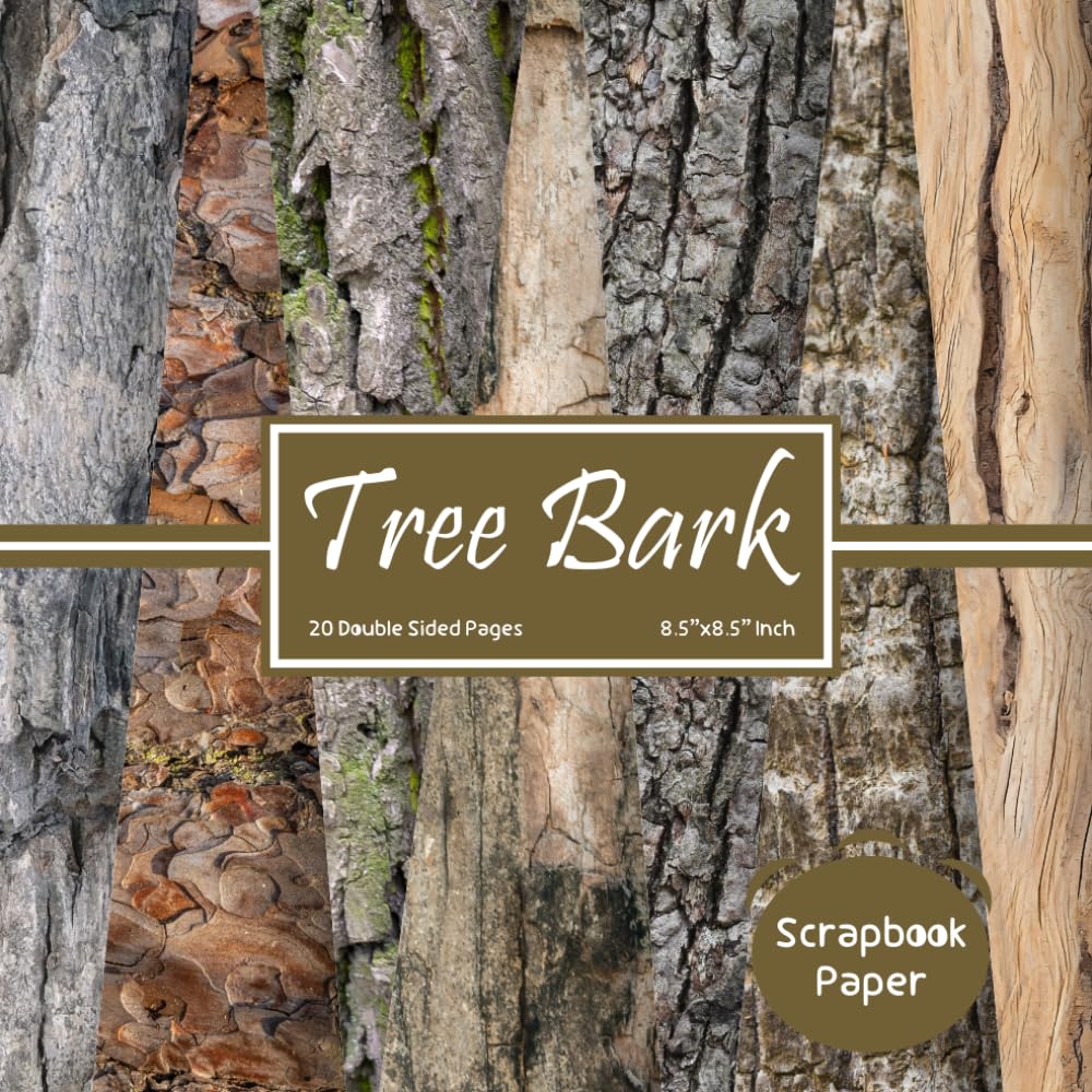 Tree Bark Scrapbook Paper: Double Sided Craft Paper for Gift Wrapping and Craft Projects, Scrapbooking Paper, DIY Junk Journaling and Card Making,... Tree Bark Texture) Paper Size 8.5" x 8.5" baixar o livro de graça