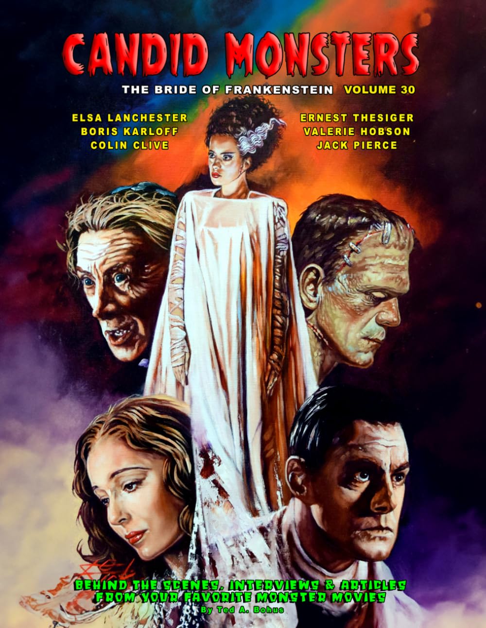 Candid Monsters Volume 30 The Bride of Frankenstein