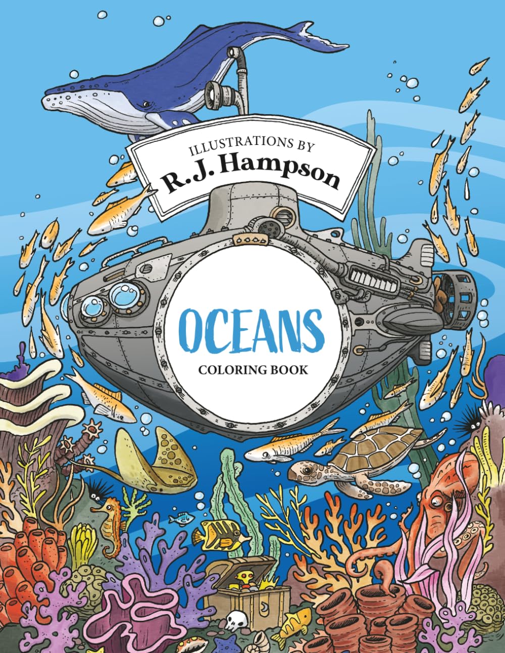 Oceans Coloring Book (R.J. Hampson Signature Books) baixar livro de graça
