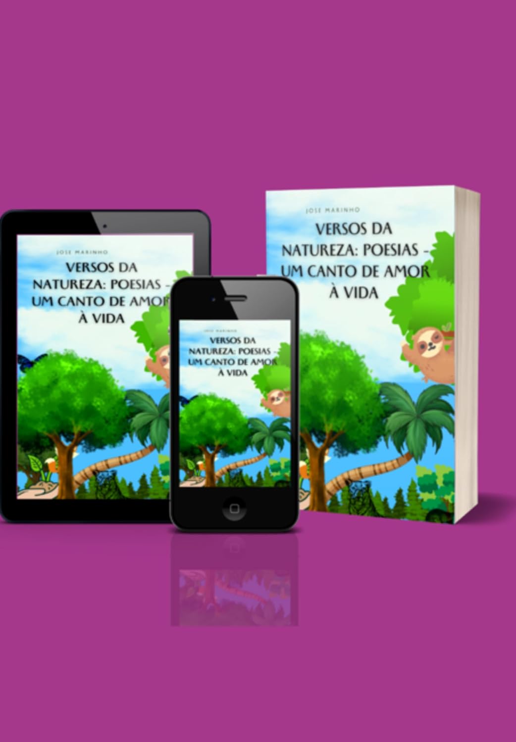 ler totalmente Versos Da Natureza: Poesias - Um Canto De Amor À Vida
