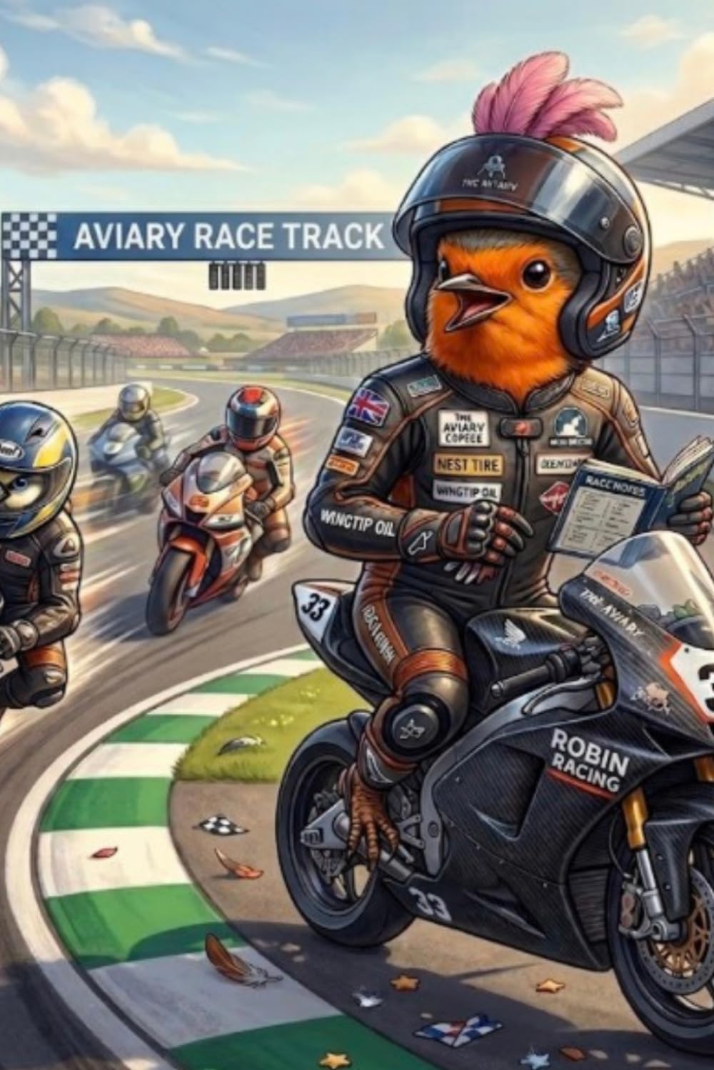 capítulo por capítulo baixar Raceway Bird Notebook