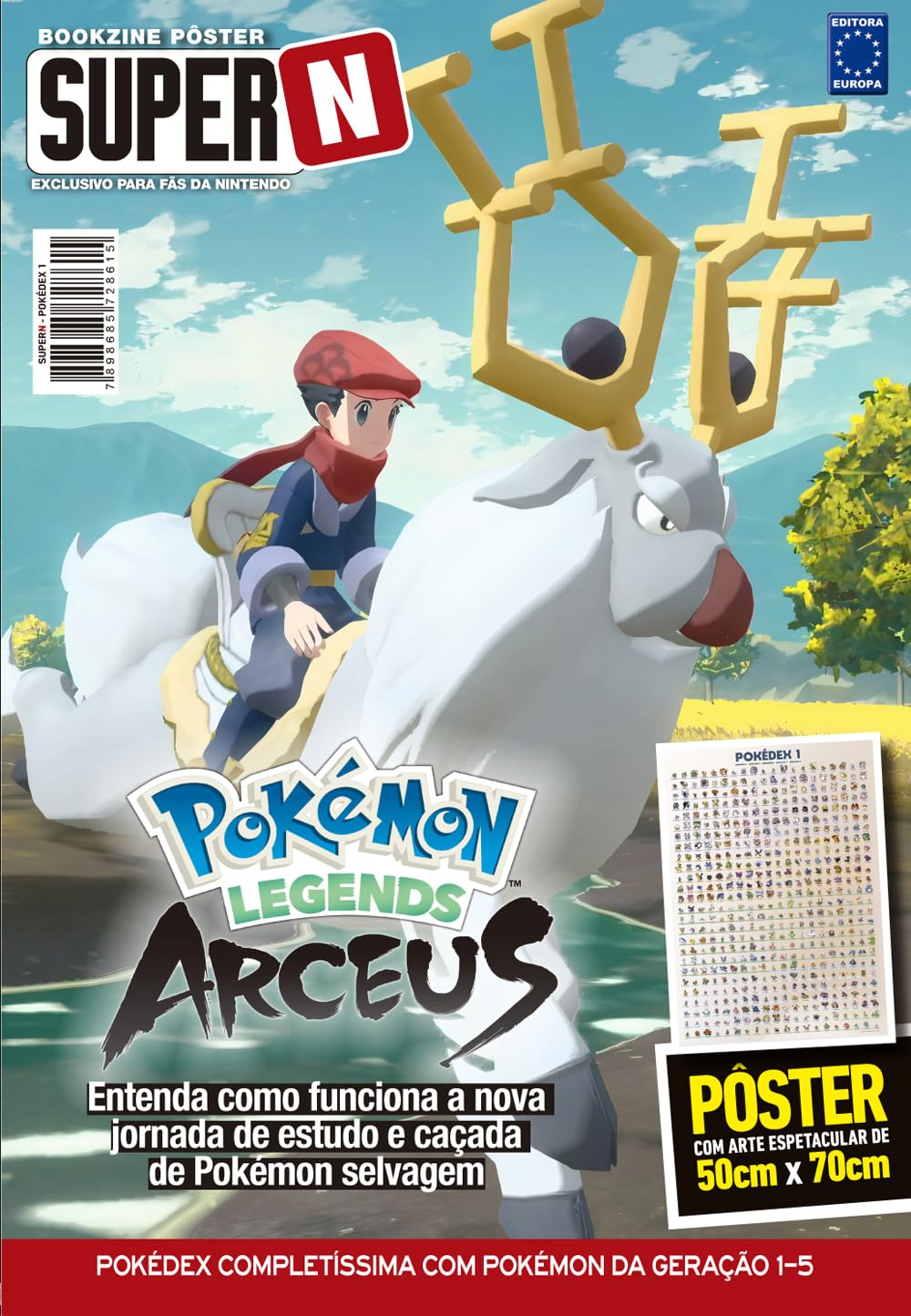 Pokédex 1 - Geração 1 à Geração 5 - Superpôster Super N baixar livro de graça