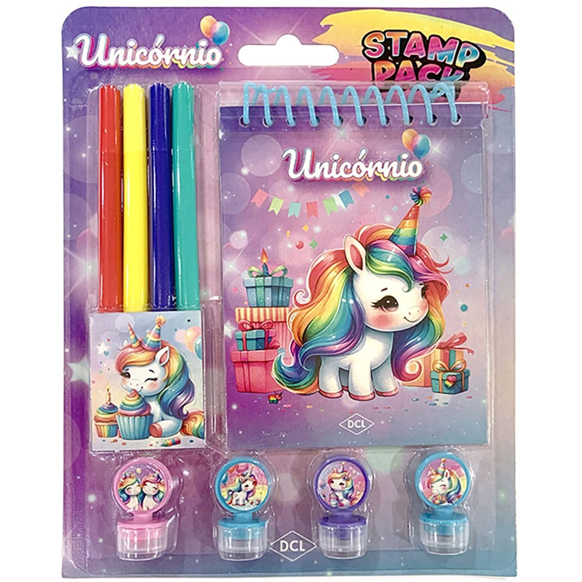 Stamp Pack - Unicórnios baixar o livro de graça
