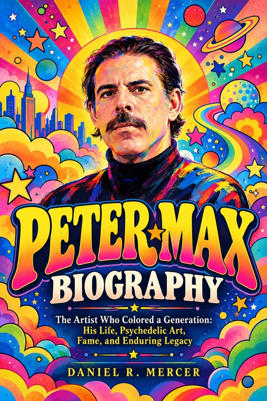 capítulo por capítulo baixar PETER MAX BIOGRAPHY: The Artist Who Colored a Generation: His Life, Psychedelic Art, Fame, and Enduring Legacy (English Edition)