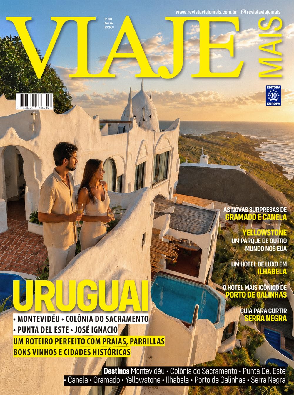 ler totalmente Revista Viaje Mais 301