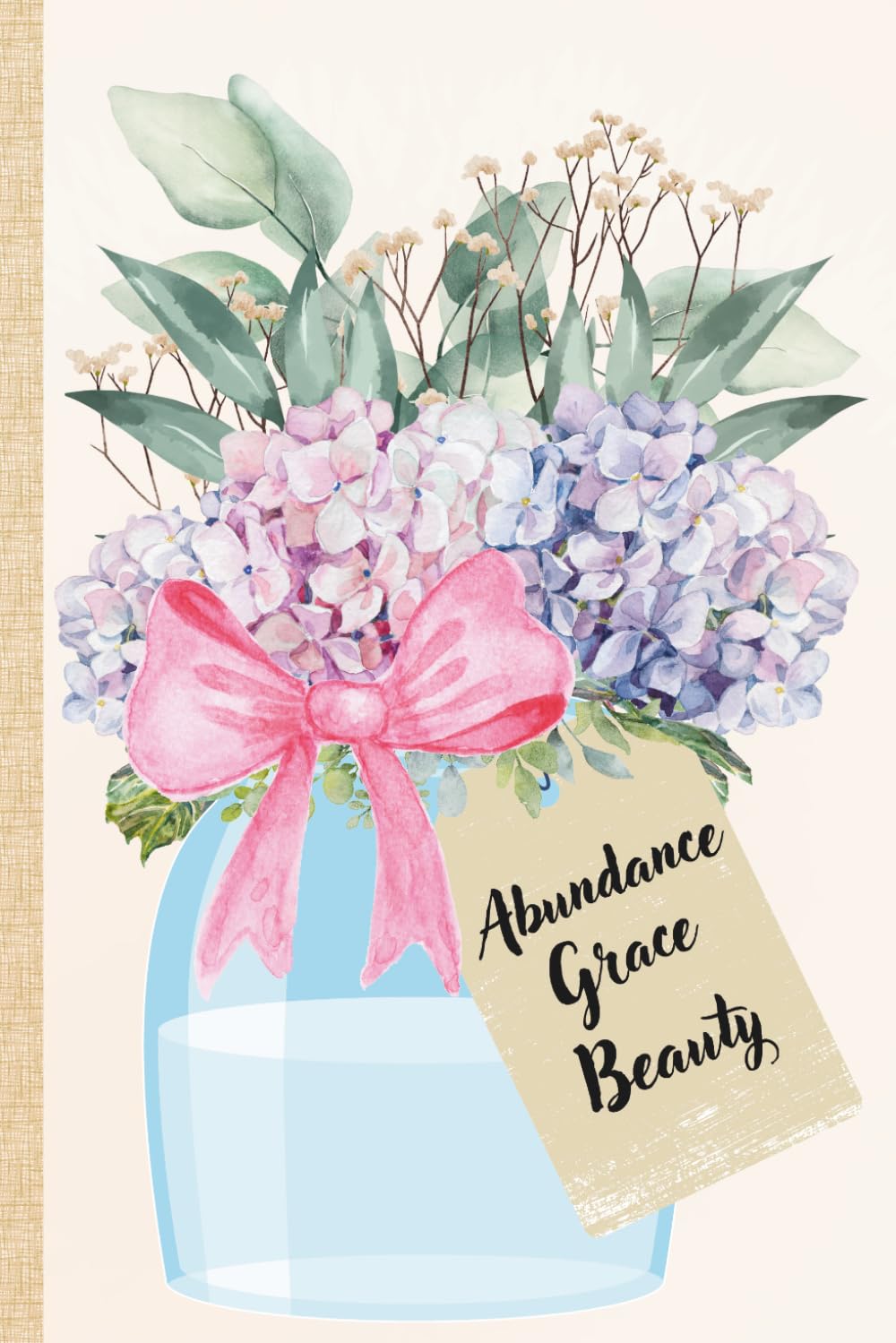 ler totalmente Abundance, Grace, and Beauty: A Reflection Journal: Hydrangeas in Bloom: A Simple Floral Notebook | 110-Page Botanical Keepsake for Daily Inspiration and Gratitude