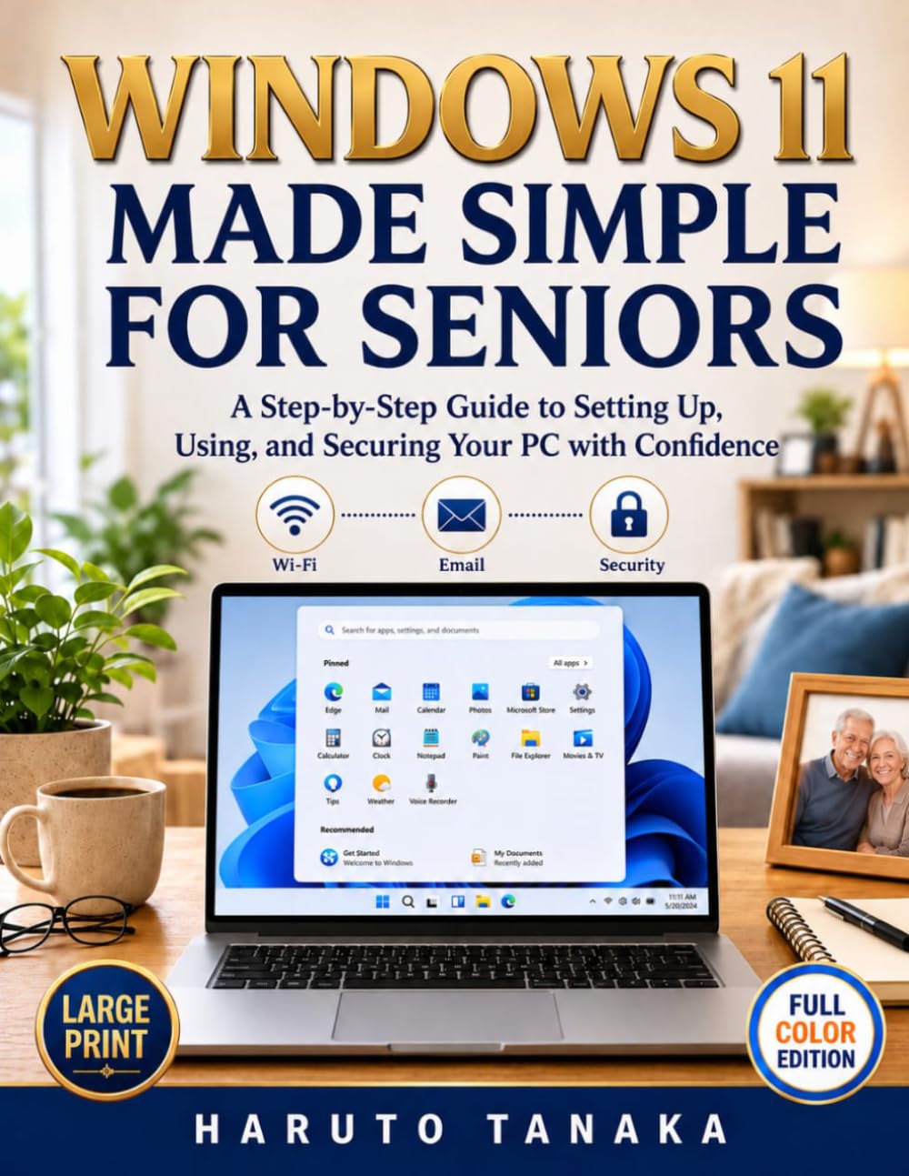 capítulo por capítulo baixar WINDOWS 11 MADE SIMPLE FOR SENIORS: A Step-by-Step Guide to Setting Up, Using, and Securing Your PC with Confidence