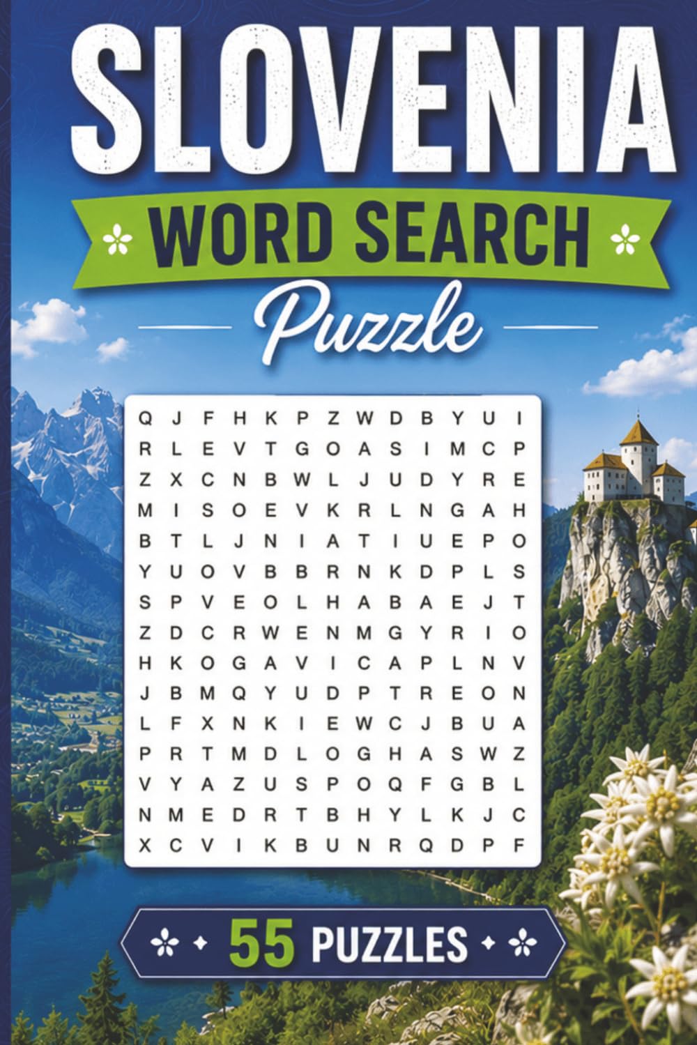 Slovenia Word Search Puzzle: 55 Puzzles Word Search about Slovenia and More | 6x9 inches, 110 pages | Gift for Slovenia & Countries Lover baixar o livro de graça