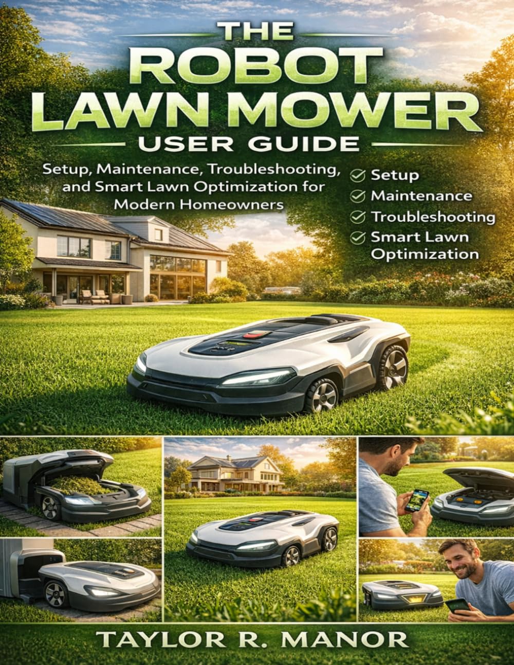 ler totalmente The Robot Lawn Mower User Guide: Setup, Maintenance, Troubleshooting, and Smart Lawn Optimization for Modern Homeowners