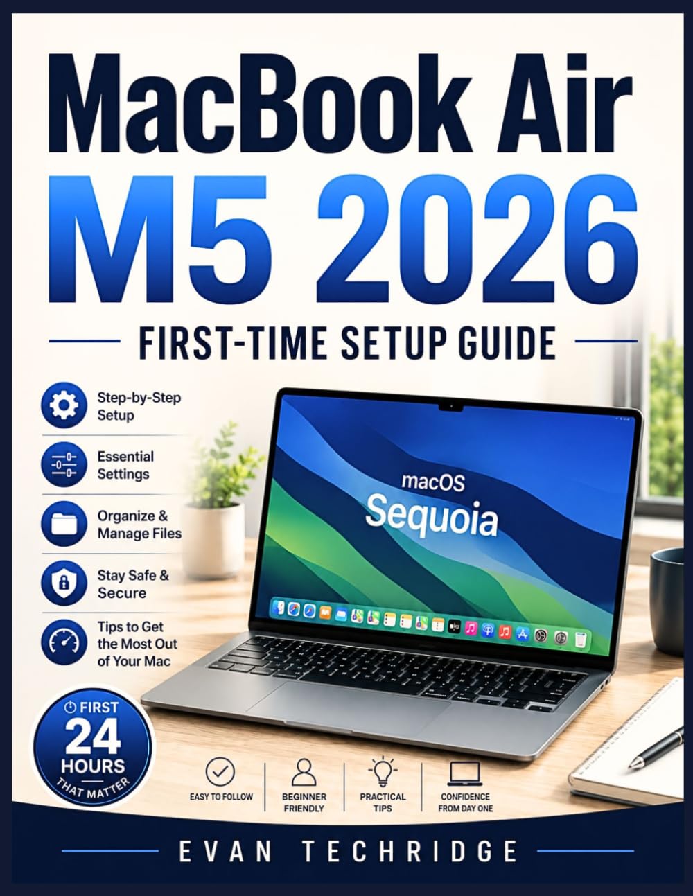 MacBook Air M5 2026 First-Time Setup Guide: What to Do in the First 24 Hours to Set Up, Customize, and Use macOS Sequoia with Confidence baixar livro de graça