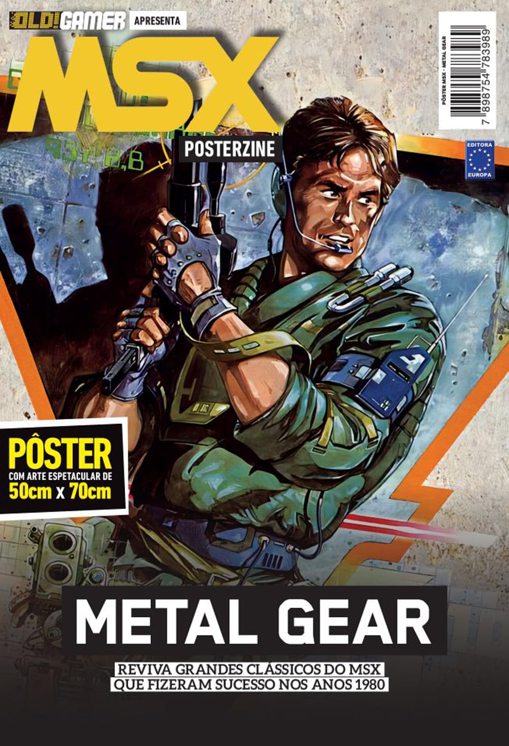 MSX - Metal Gear - Superpôster OLD!Gamer baixar o livro de graça