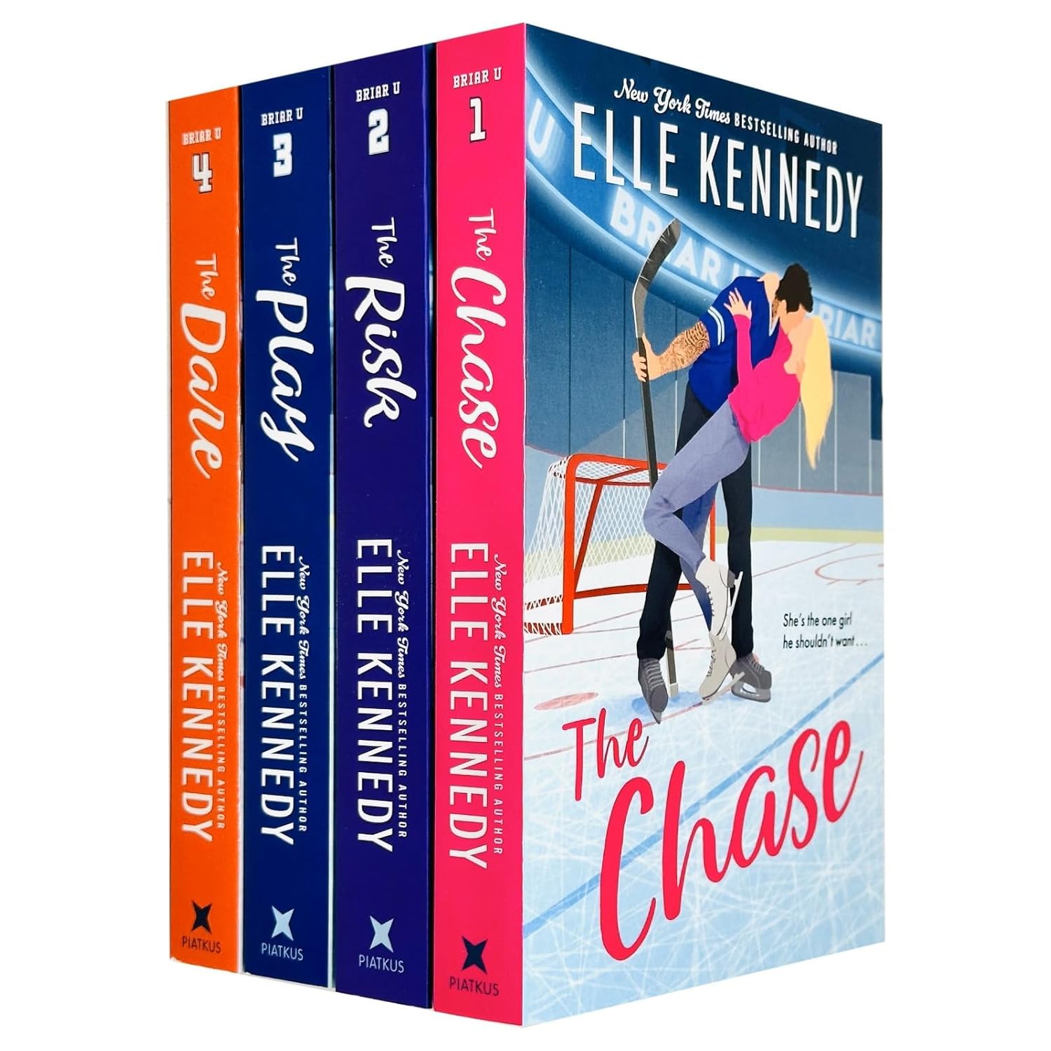 Briar U Series Books (1 - 4) Collection Set by Elle Kennedy (The Chase, The Risk, The Play & The Dare) baixar o livro de graça