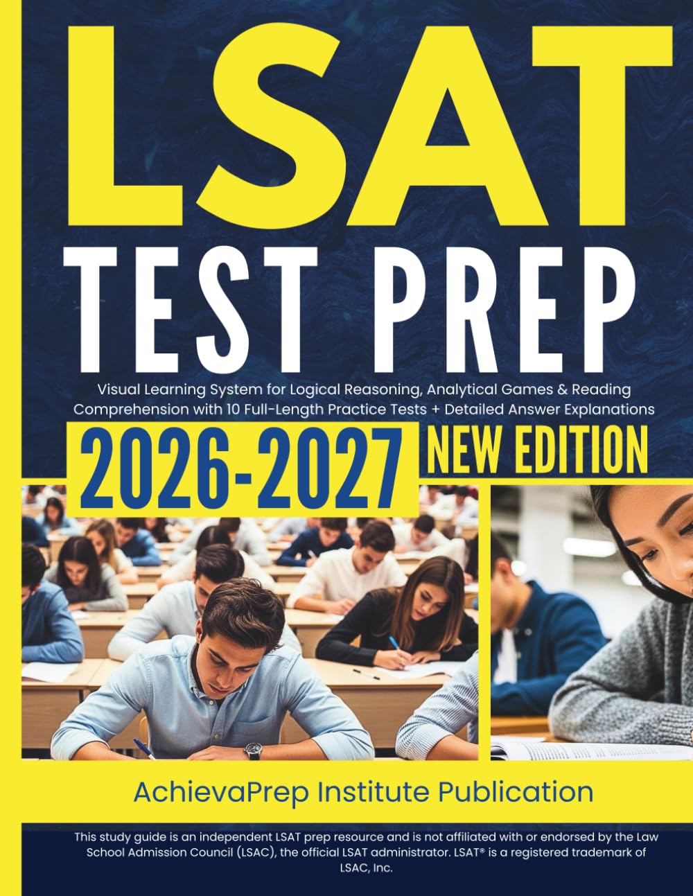 ler totalmente LSAT Test Prep 2026 - 2027: Visual Learning System for Logical Reasoning, Analytical Games & Reading Comprehension with 10 Full-Length Practice Tests + Detailed Answer Explanations