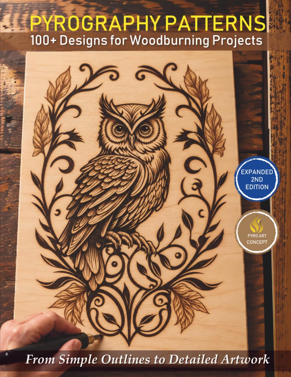 PYROGRAPHY PATTERNS.Forest Animals.Expanded 2nd Edition: 100+ Designs for Woodburning Projects: Traceable Templates from Simple Outlines to Realistic Artwork for Beginners and Experienced Artists baixar livro de graça