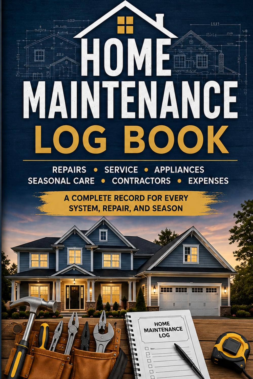 capítulo por capítulo baixar Home Maintenance Log Book: Repairs, Service, Appliances, Seasonal Checklists, Contractors, Warranties & Home Expense Tracker