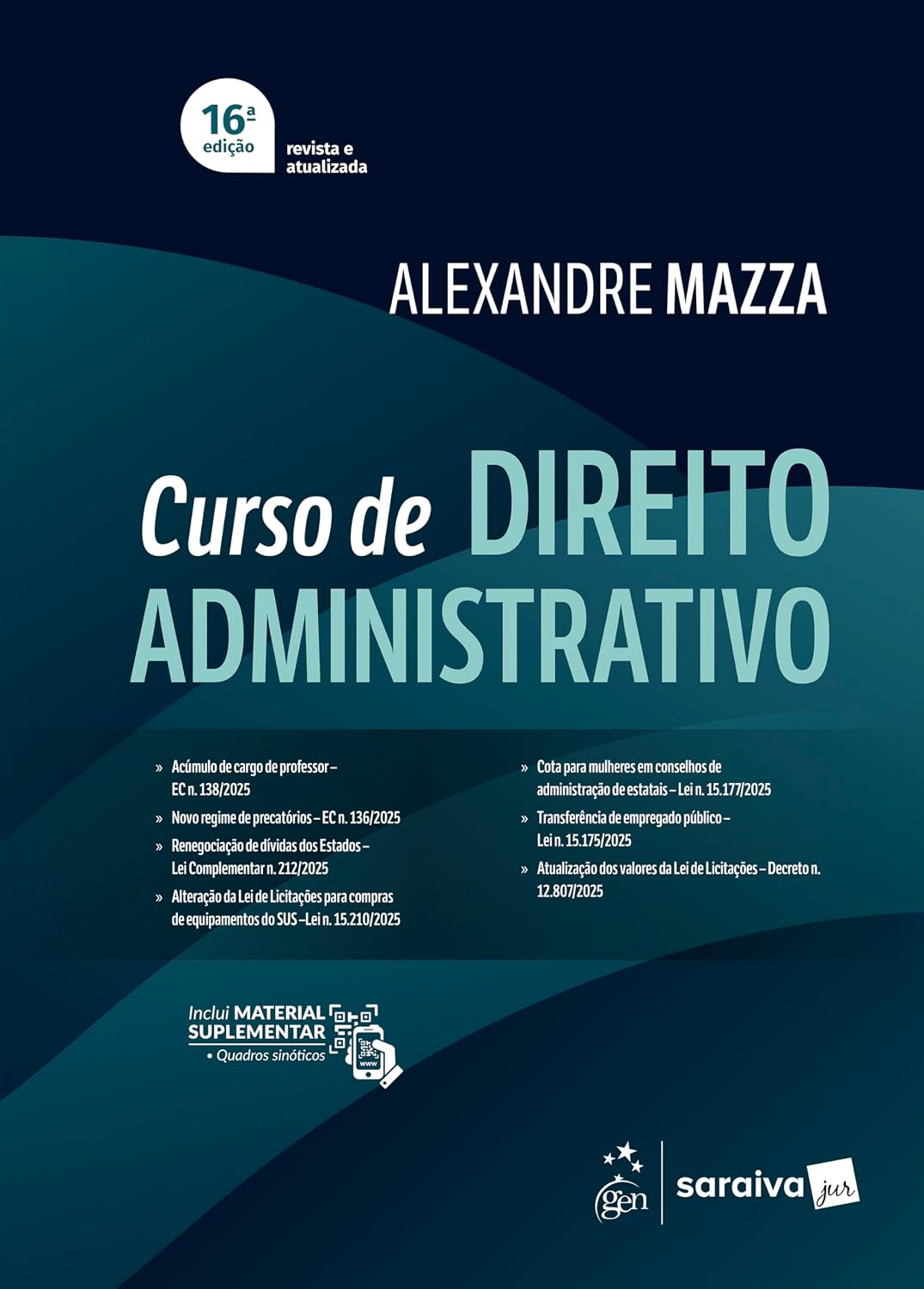 Curso de Direito Administrativo - 16ª Edição 2026 baixar o livro de graça