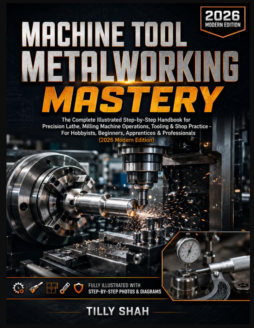 Machine Tool Metalworking Mastery: The Complete Illustrated Step-by-Step Handbook for Precision Lathe, Milling Machine Operations, Tooling & Shop... & Professionals (2026 Modern Edition) baixar livro de graça