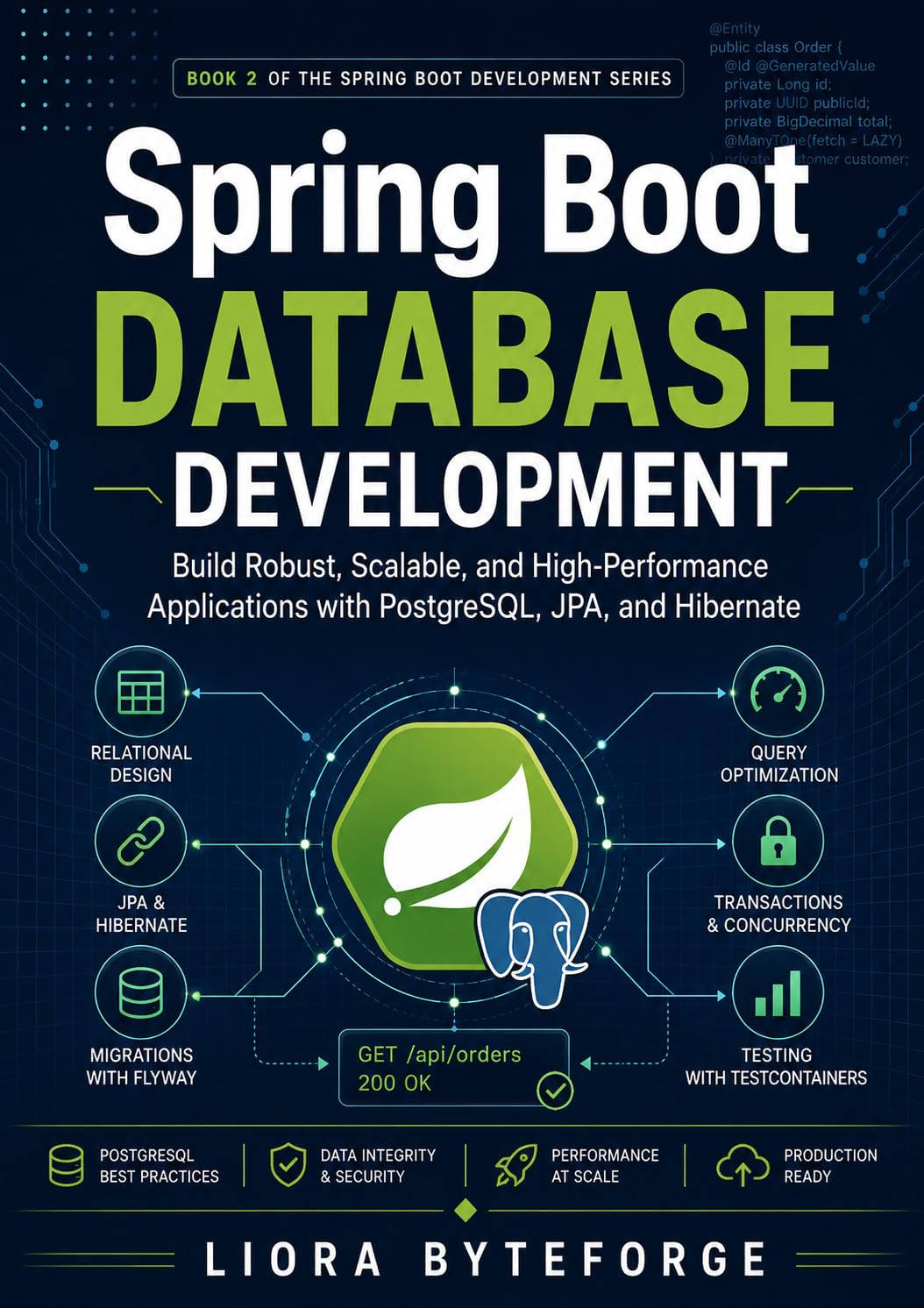 ler totalmente Spring Boot Database Development: Master PostgreSQL, JPA, Hibernate, Relationships, Transactions, Migrations, and Performance (Spring Boot Development Series Book 2) (English Edition)