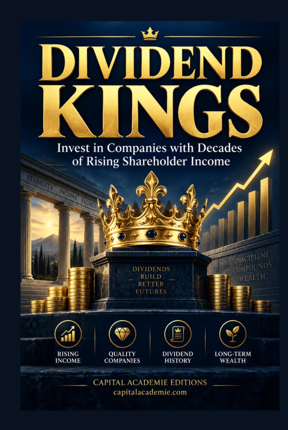 ler totalmente DIVIDEND KINGS:INVEST IN COMPANIESWITH DECADES OFRISING SHAREHOLDERINCOME: Some companies pay dividends. A rare few have increased them for more than... Income, Dividend Growth, DRIP Investing)