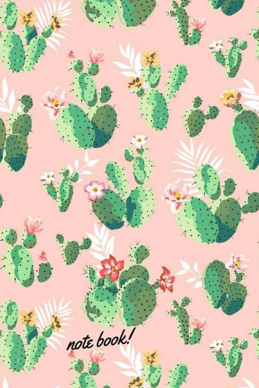Note Book: 120 pages Lined Book, Composition Book, White Paper, Cactus and Succulent Pink Soft Cover baixar livro de graça