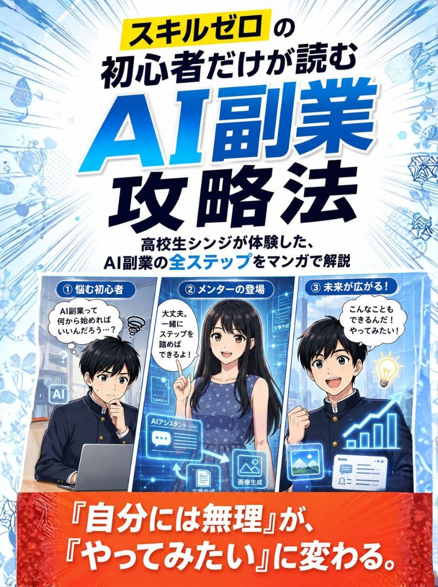 SukiruZeroNoShoshinshaDakeGaYomuAIFukugyouKouryakuhou: KoukouseiShinjiGaTaikenshitaAIFukugyouNoZenSuteppuOMangaDeKaisetsu (Japanese Edition) baixar o livro de graça
