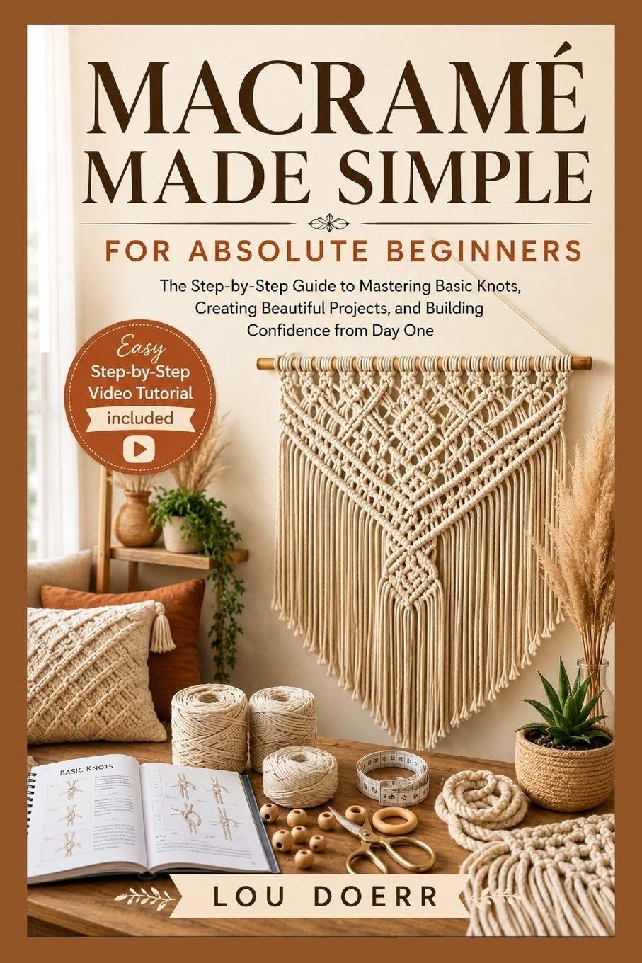 capítulo por capítulo baixar Macramé Made Simple for Absolute Beginners: The Step-by-Step Guide to Mastering Basic Knots, Creating Beautiful Projects, and Building Confidence from Day One