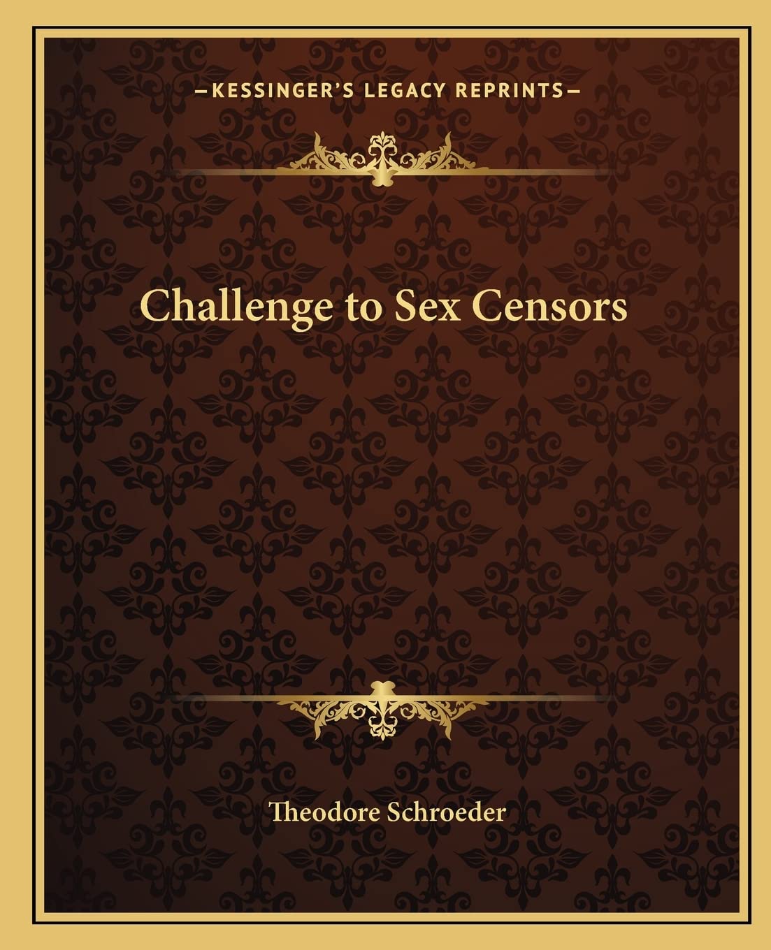 ler totalmente Challenge to Sex Censors