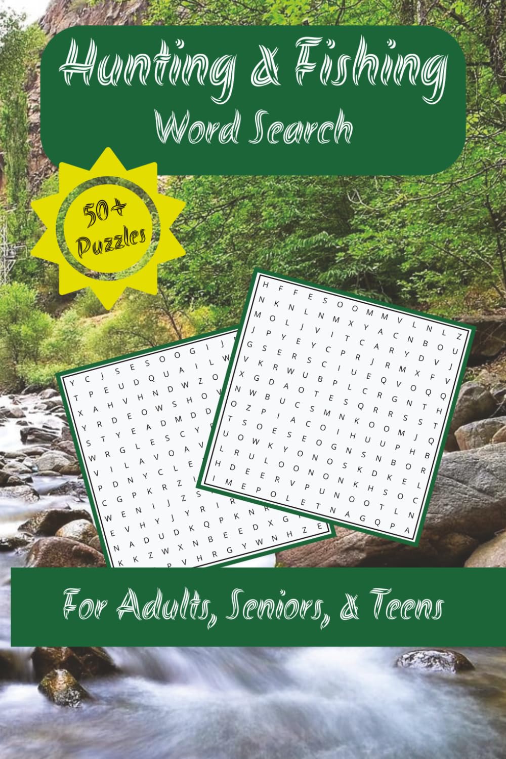 Hunting and Fishing Word Search: Outdoor Adventures Word Search | hunting and fishing | 6 x 9 inches | 1080 Words baixar o livro de graça