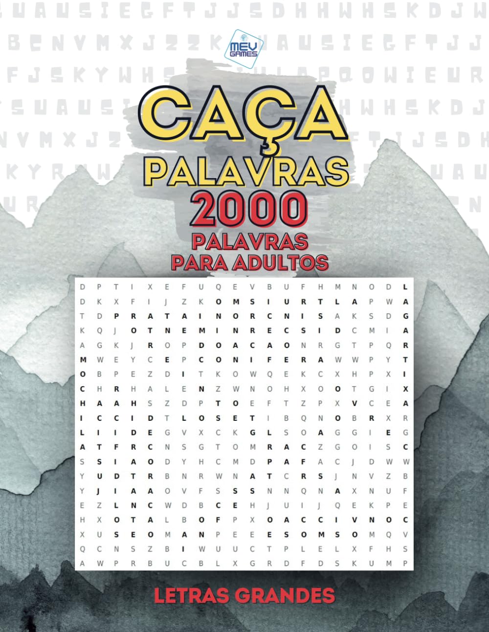 Caça Palavras: Portuguese Word Search For Adults Large Print – Letras Grandes | Livro em português com 100 Jogos & + de 2000 palavras | Grande Formato... e Viagens | MEV Games (Portuguese Edition) baixar livro de graça