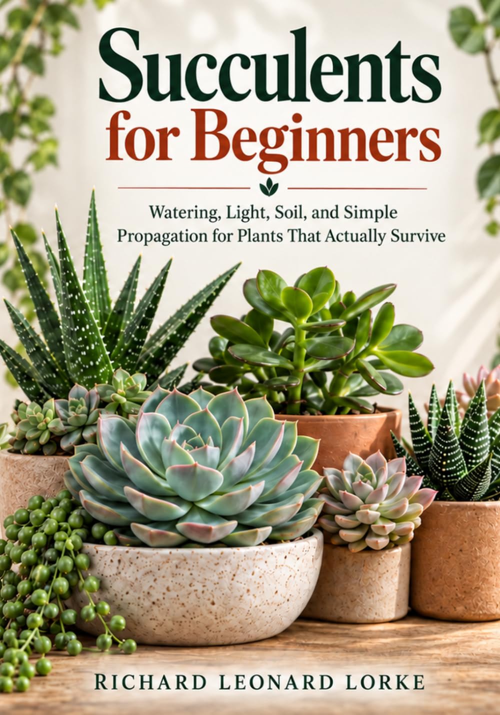 Succulents for Beginners: Watering, Light, Soil, and Simple Propagation for Plants That Actually Survive baixar livro de graça