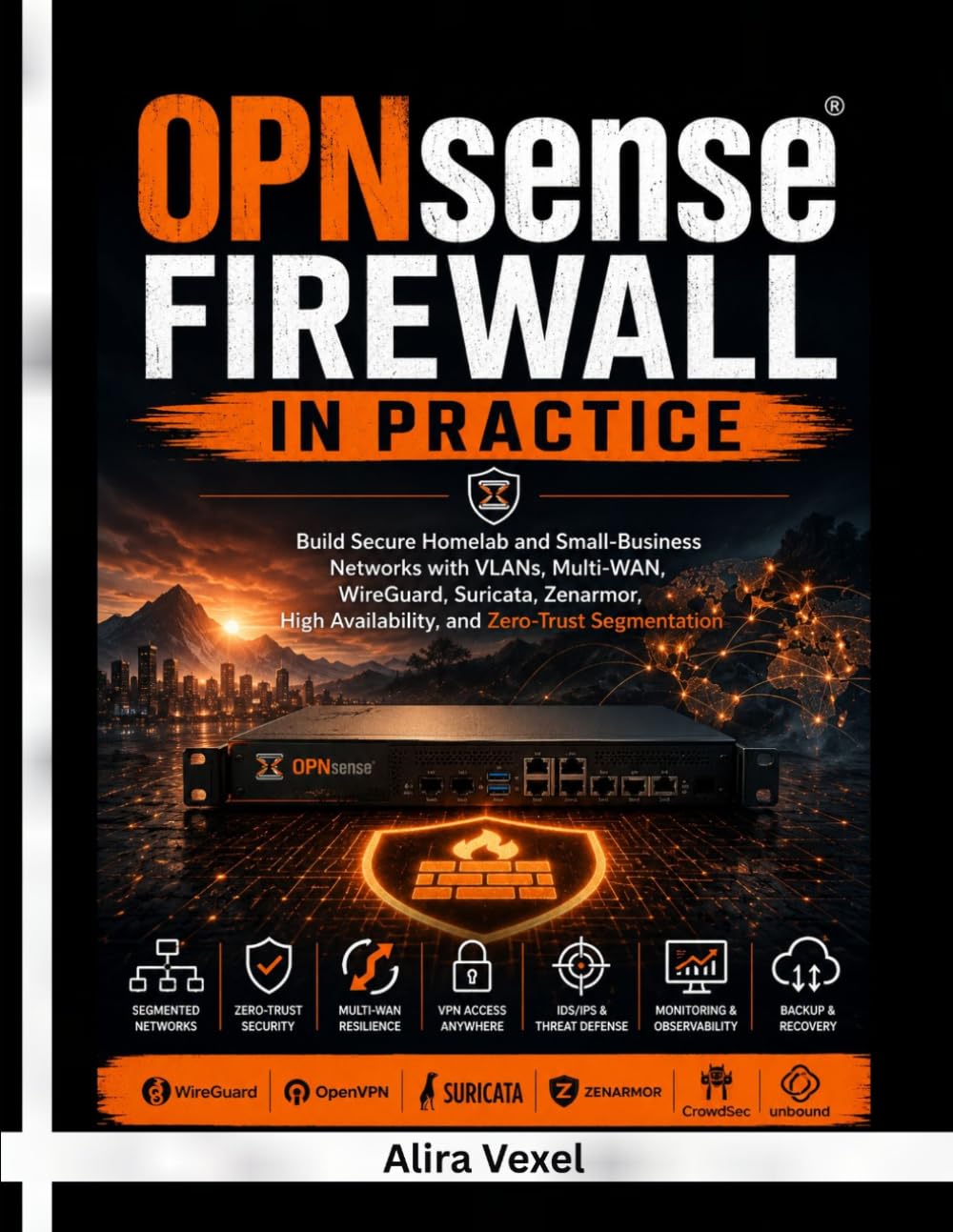 OPNsense Firewall in Practice: Build Secure Homelab and Small-Business Networks with VLANs, Multi-WAN, WireGuard, Suricata, Zenarmor, High Availability, and Zero-Trust Segmentation baixar o livro de graça