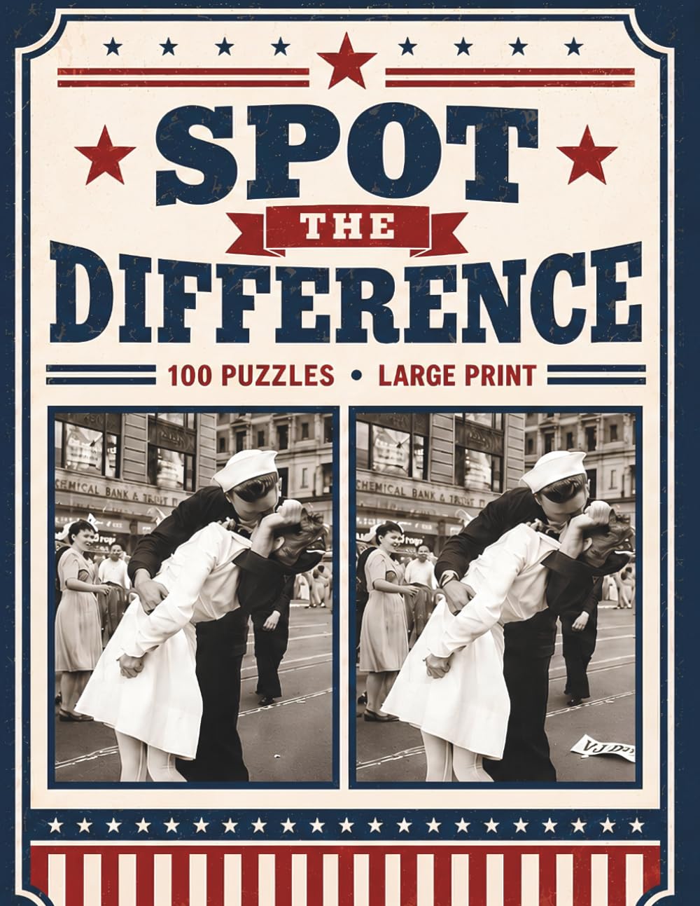 ler totalmente Spot the Difference: Large Print Picture Puzzle Book for Adults & Seniors: Sharpen Your Observation Skills with 100 Historical Photos from America’s Past