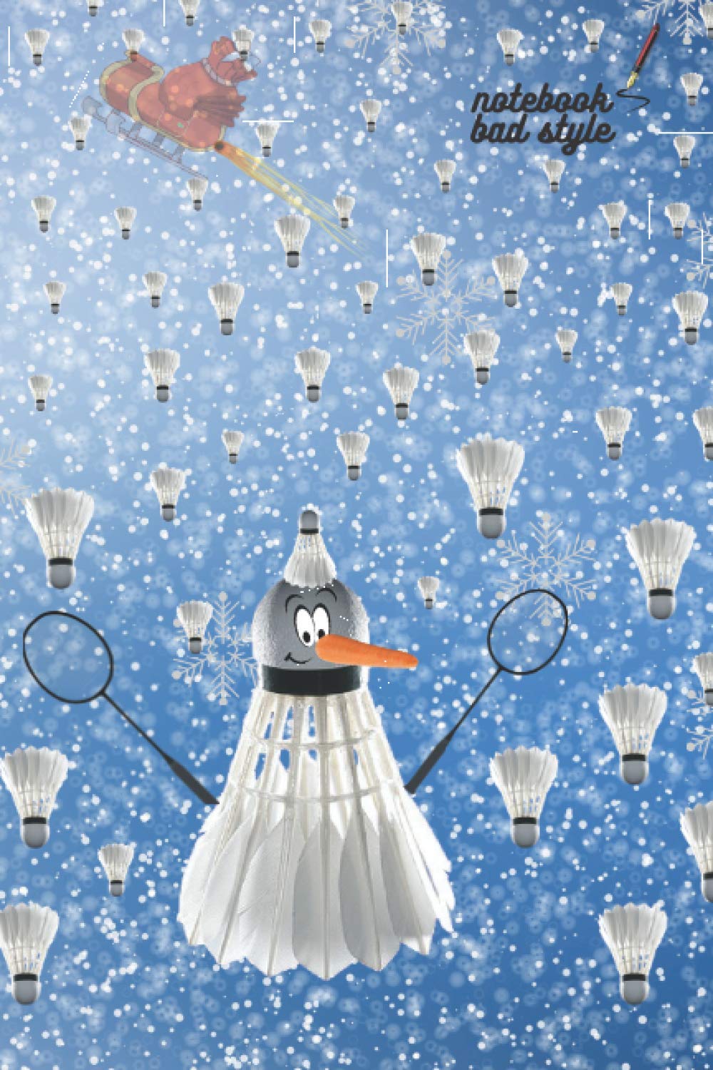 notebook badminton style: winter collection