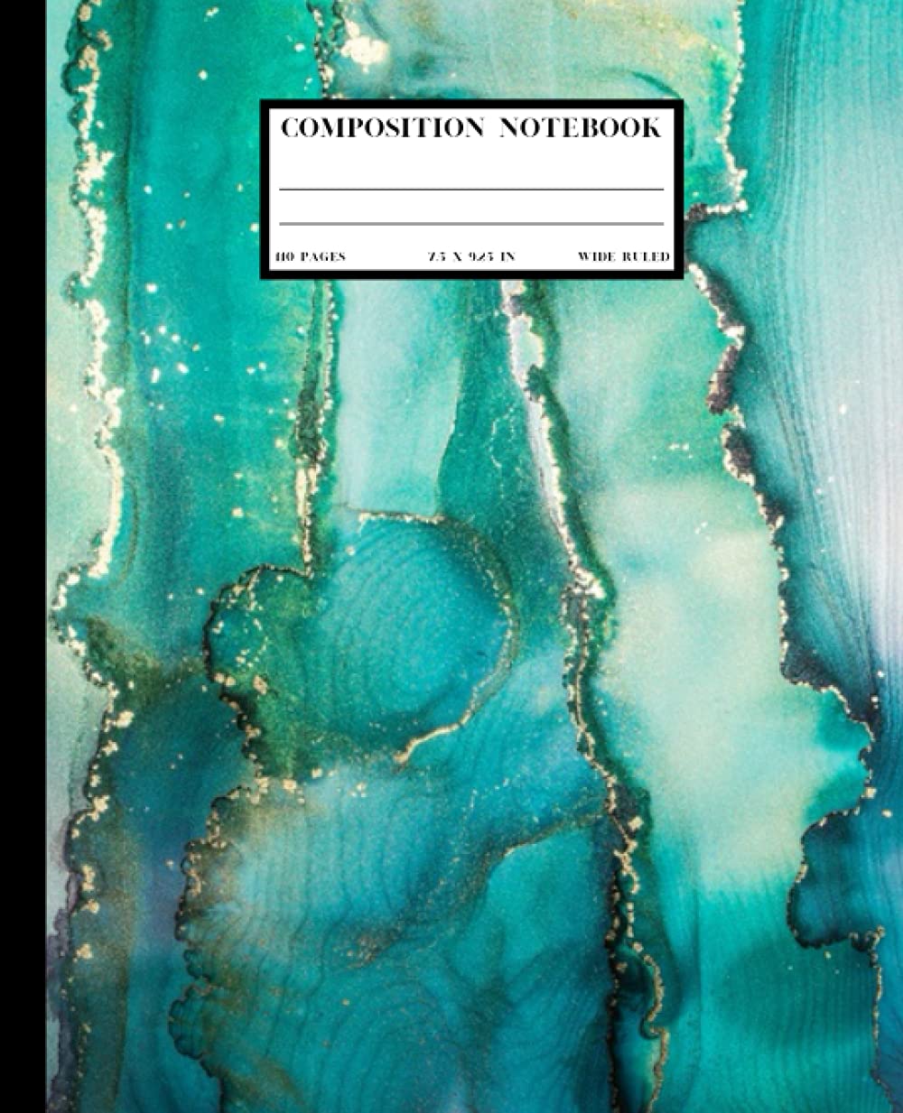 Composition Notebook: liquid marble composition notebook | 7.5" x 9.25" | 110 Pages | For girls, teens, students, kids and adults (Composition Notebooks) baixar livro de graça