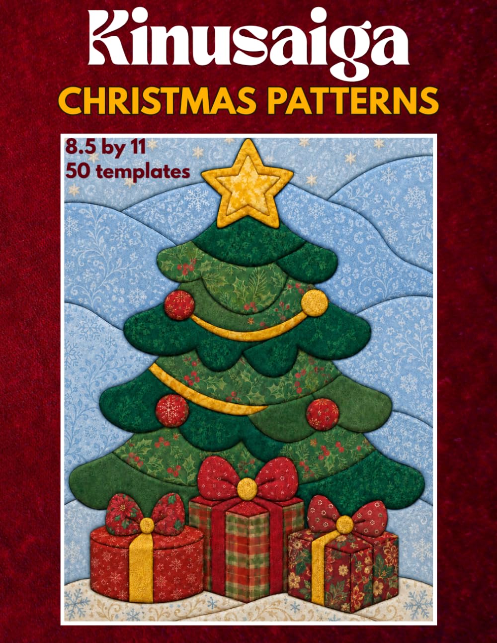 Kinusaiga Christmas Patterns 50 Japanese Fabric Art Templates 8.5 × 11 Inch baixar livro de graça