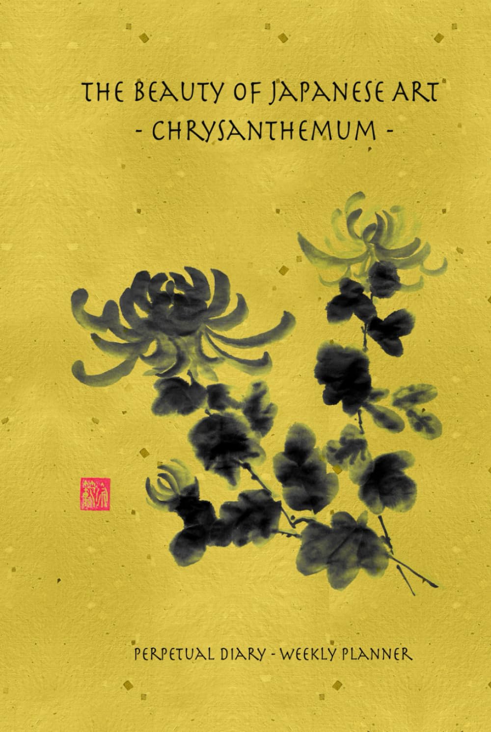 ler totalmente The Beauty of Japanese Art - Chrysanthemum: perpetual diary - weekly planner