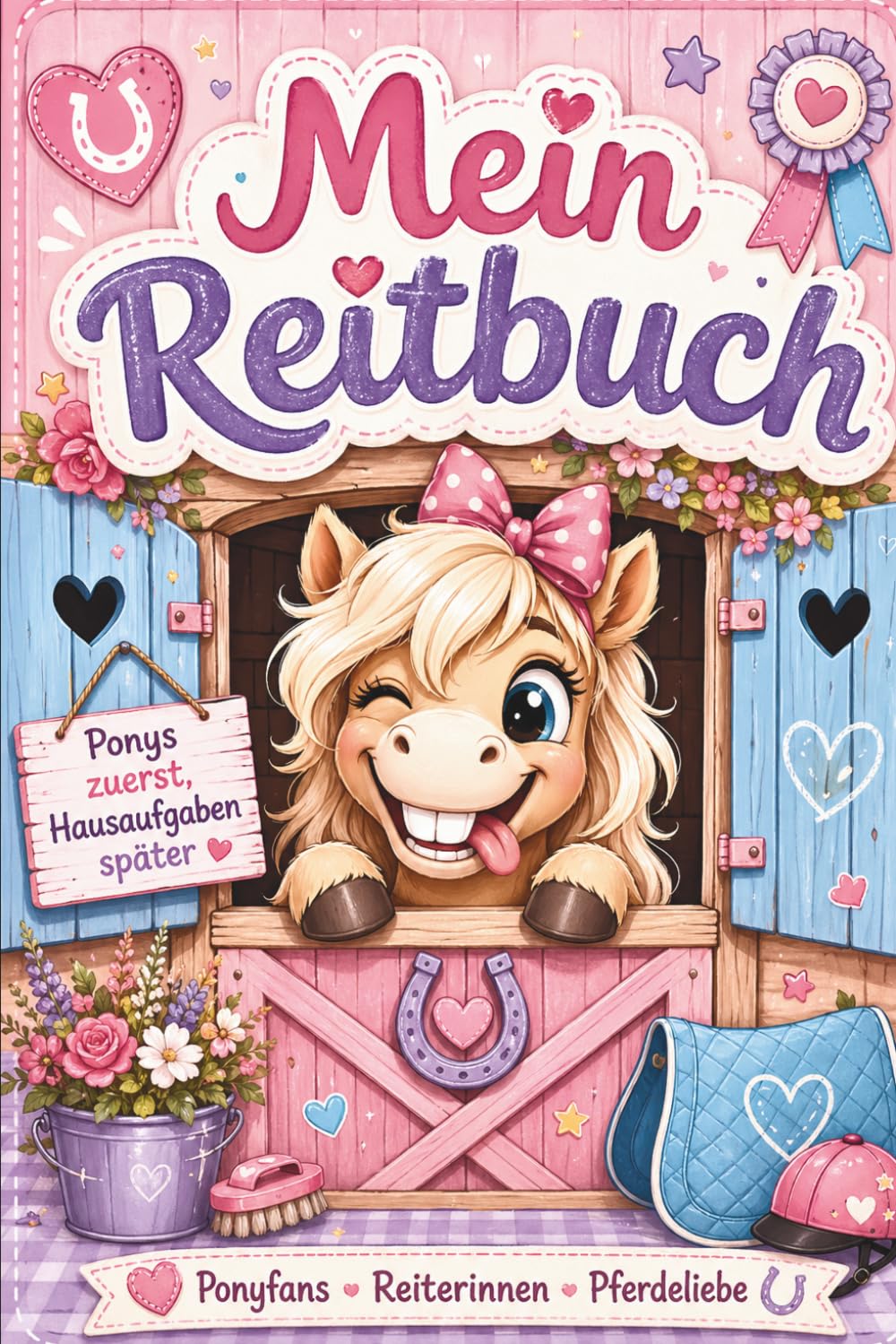 capítulo por capítulo baixar Reitbuch Notizbuch Softcover – Für Ponyfans, Reiterinnen und Stallabenteuer.: 160 Seiten liniertes Notizbuch | Für Reitstunden, Ponygeschichten,... Ideen rund ums Pferd. (German Edition)