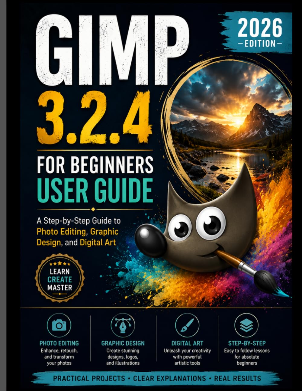 ler totalmente Gimp 3.2.4 for Beginners User Guide 2026: A Step-by-Step Guide to Photo Editing, Graphic Design, and Digital Art