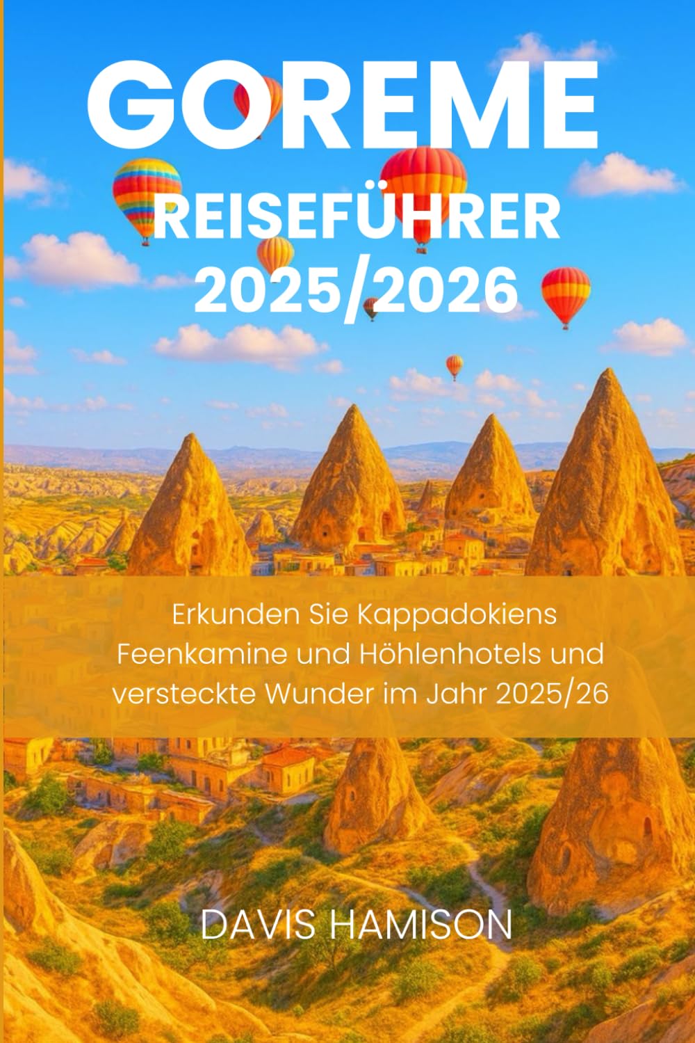 GOREME REISEFÜHRER 2025/2026: Erkunden Sie Kappadokiens Feenkamine und Höhlenhotels und versteckte Wunder im Jahr 2025/26