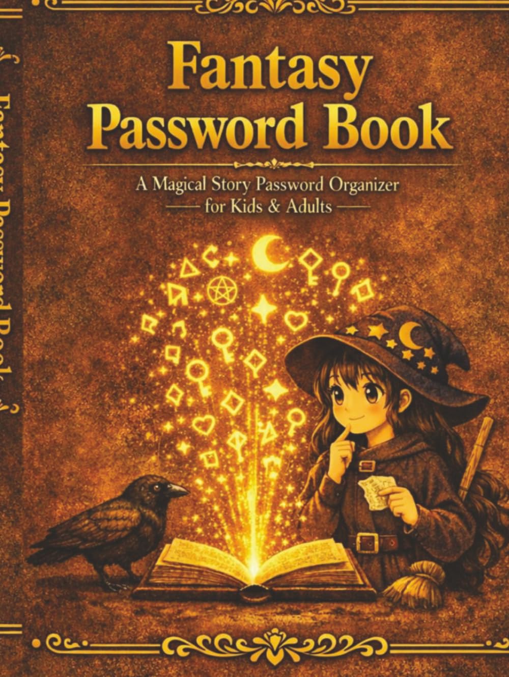 ler totalmente FANTASY PASSWORD BOOK: A MAGICAL STORY PASSWORD ORGANIZER FOR KIDS AND ADULTS