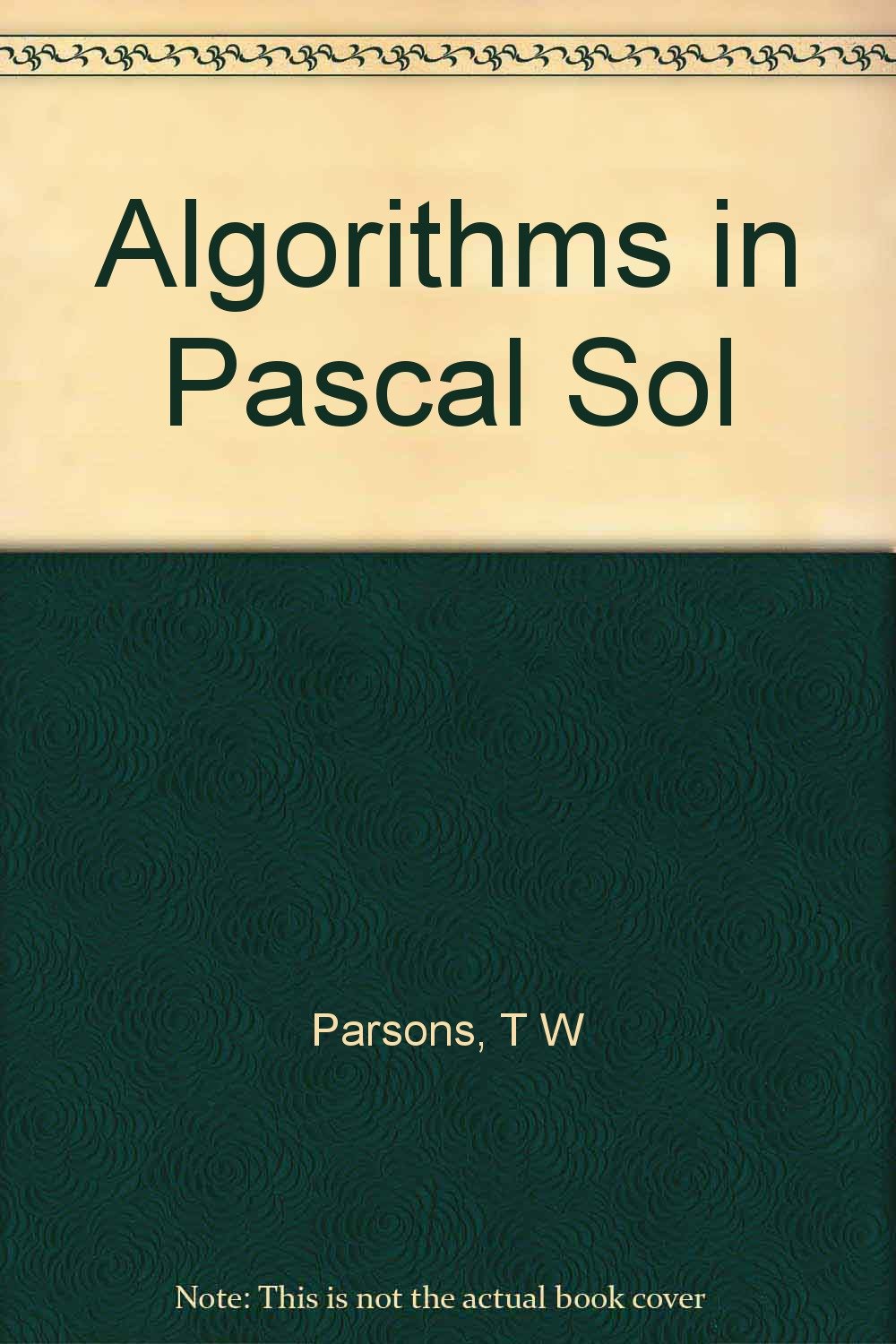 capítulo por capítulo baixar Algorithms in Pascal Sol